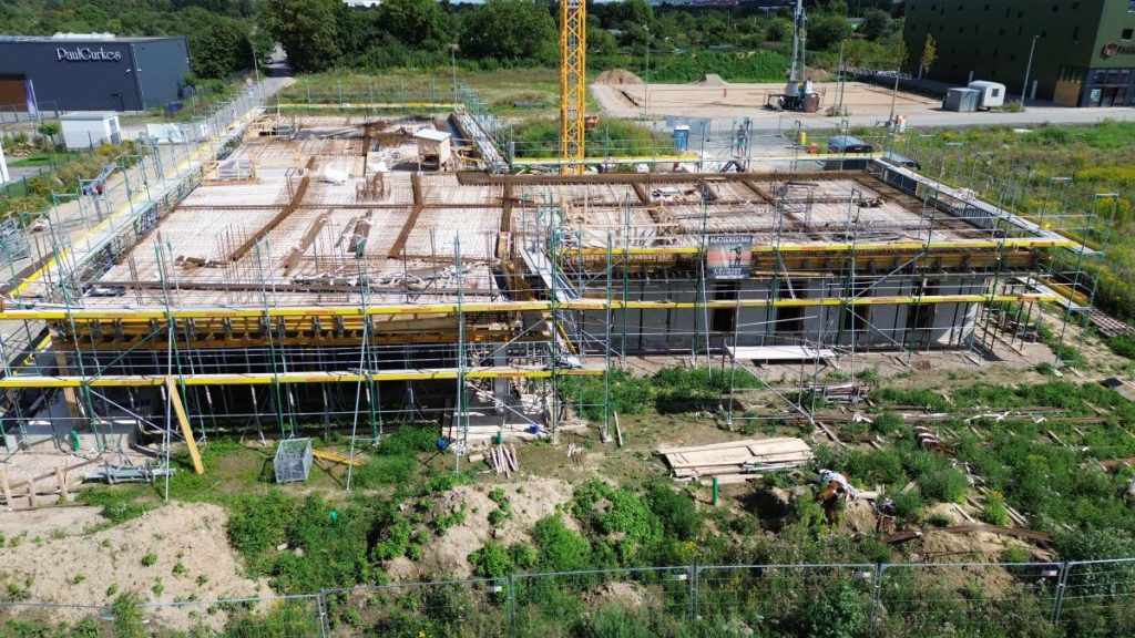 Neubau Gesundheitsamt Hildesheim erste Etage